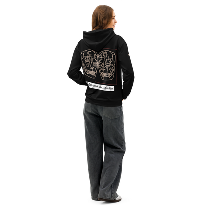 Soulmates unisex cotton hoodie